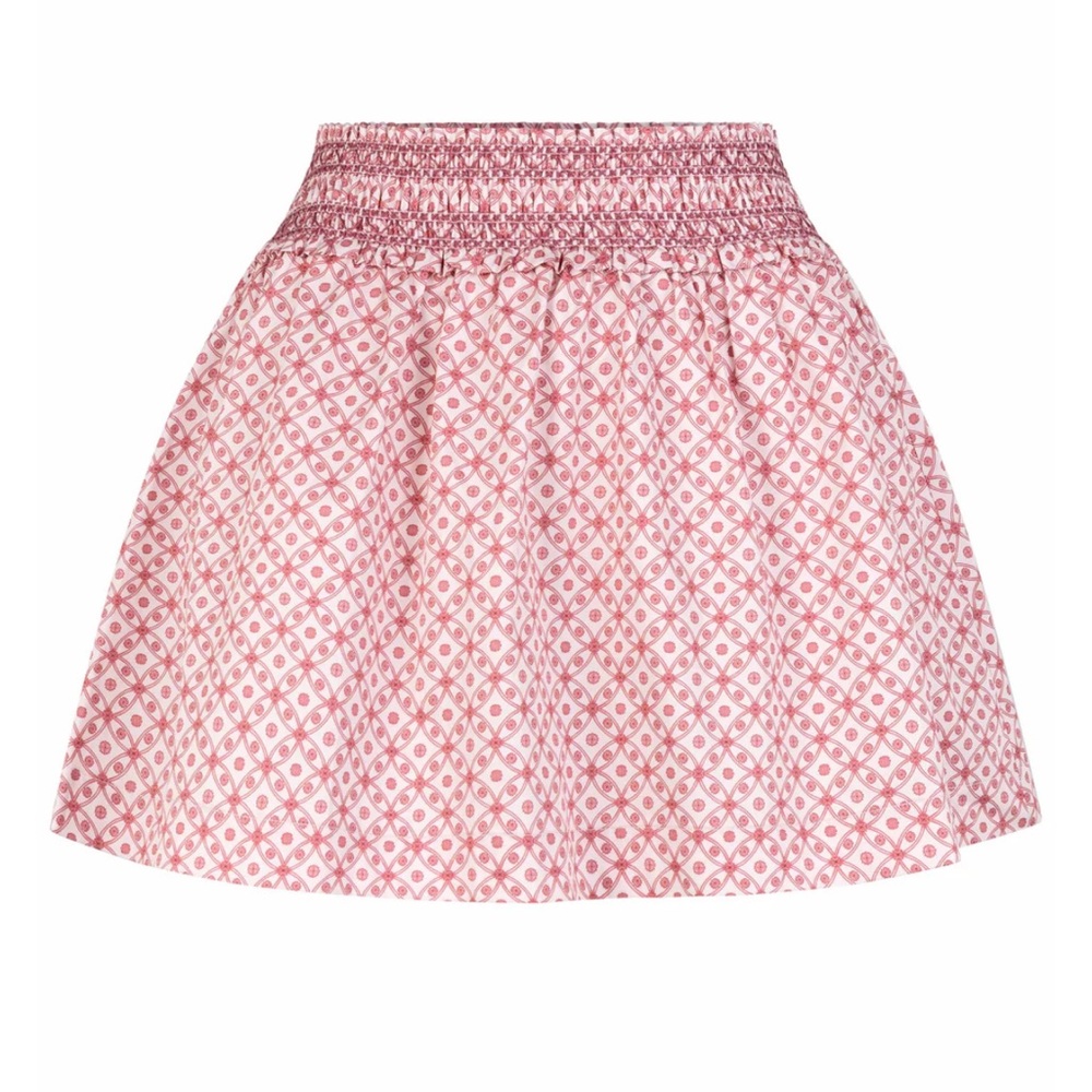 Hill House Rose Lattice Skirt Set, M - Picture 3 of 6
